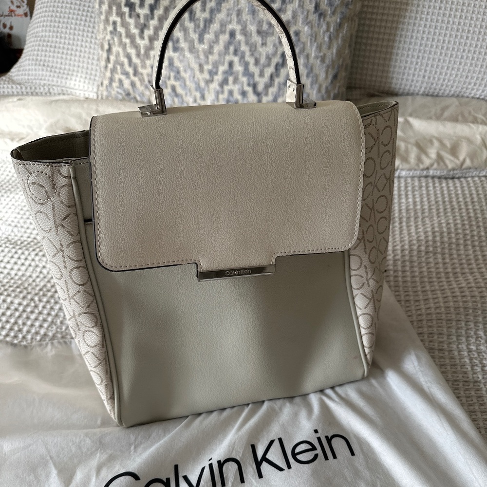 Calvin klein backpack purse
